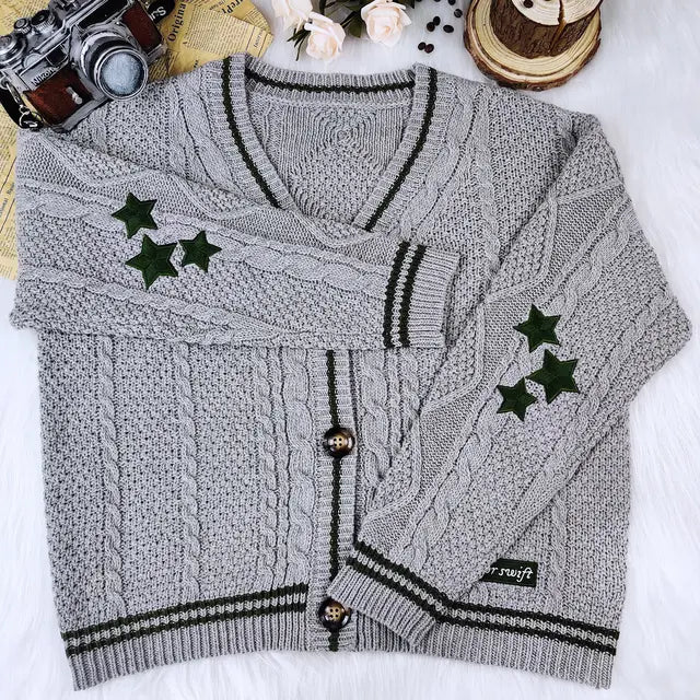 Krohn-e | Lässige und Bequeme Strickjacke