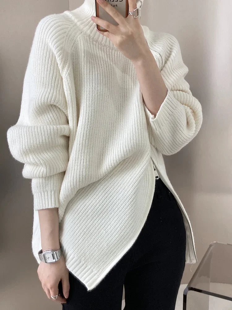 Pullover mit hohem Kragen von Agatha