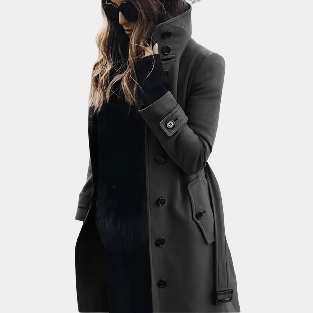 Krohn-e | Trenchcoat – Eleganter Stil mit saisonaler Wärme