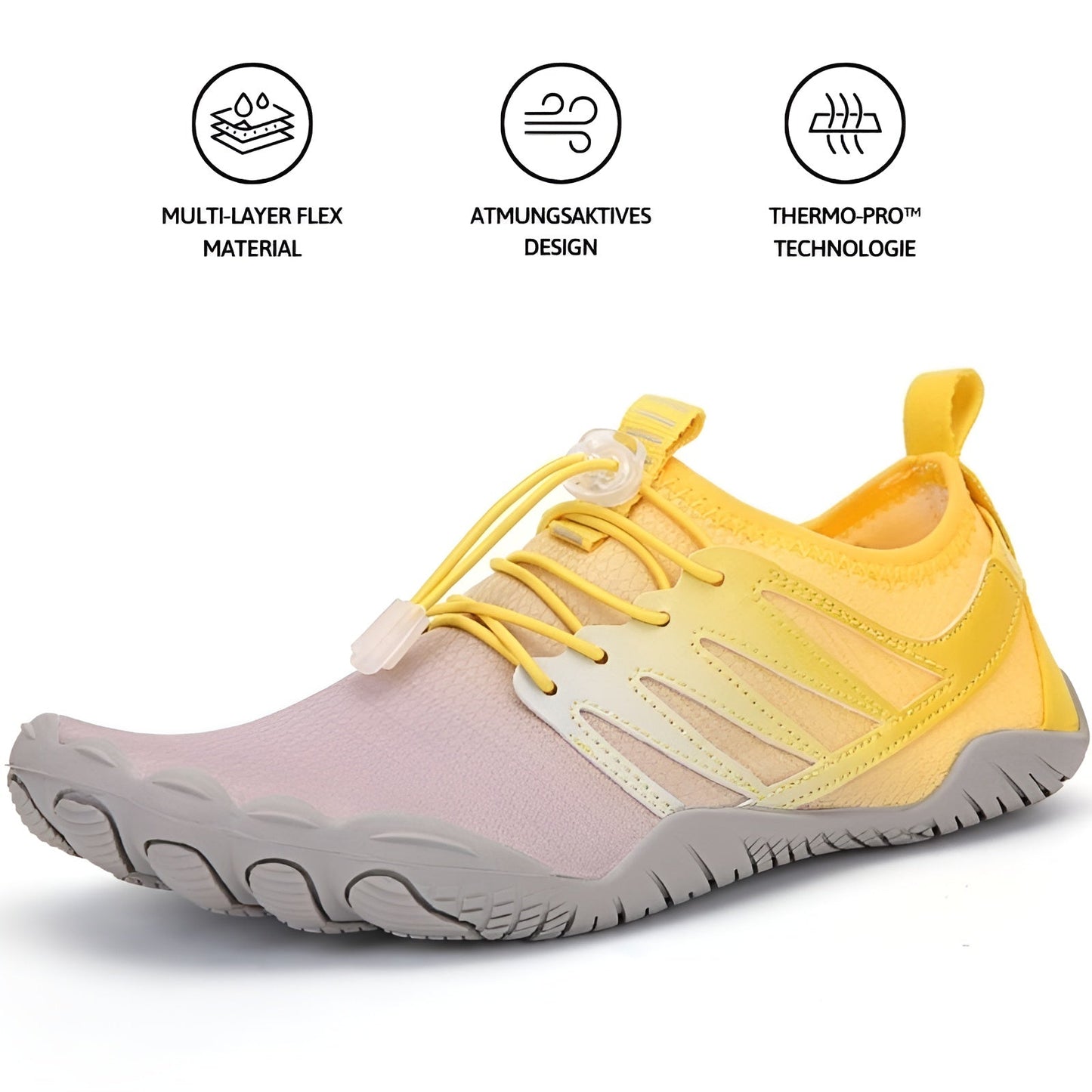 Bequeme und elastische Unisex Barfußschuhe