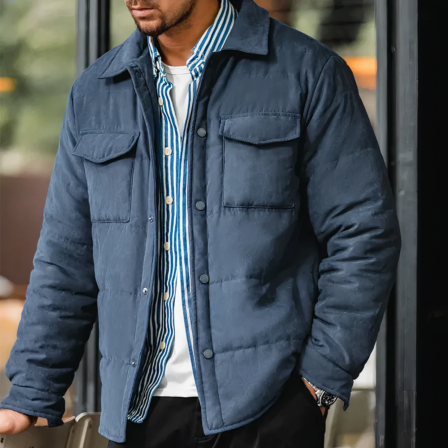 Krohn-e | Winterjacke im Vintage-Stil