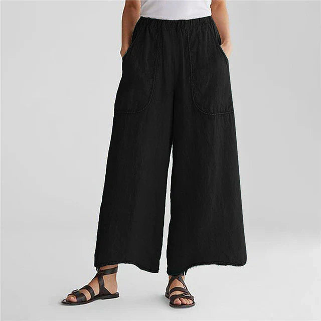 DELILAH Vintage Casual Trousers