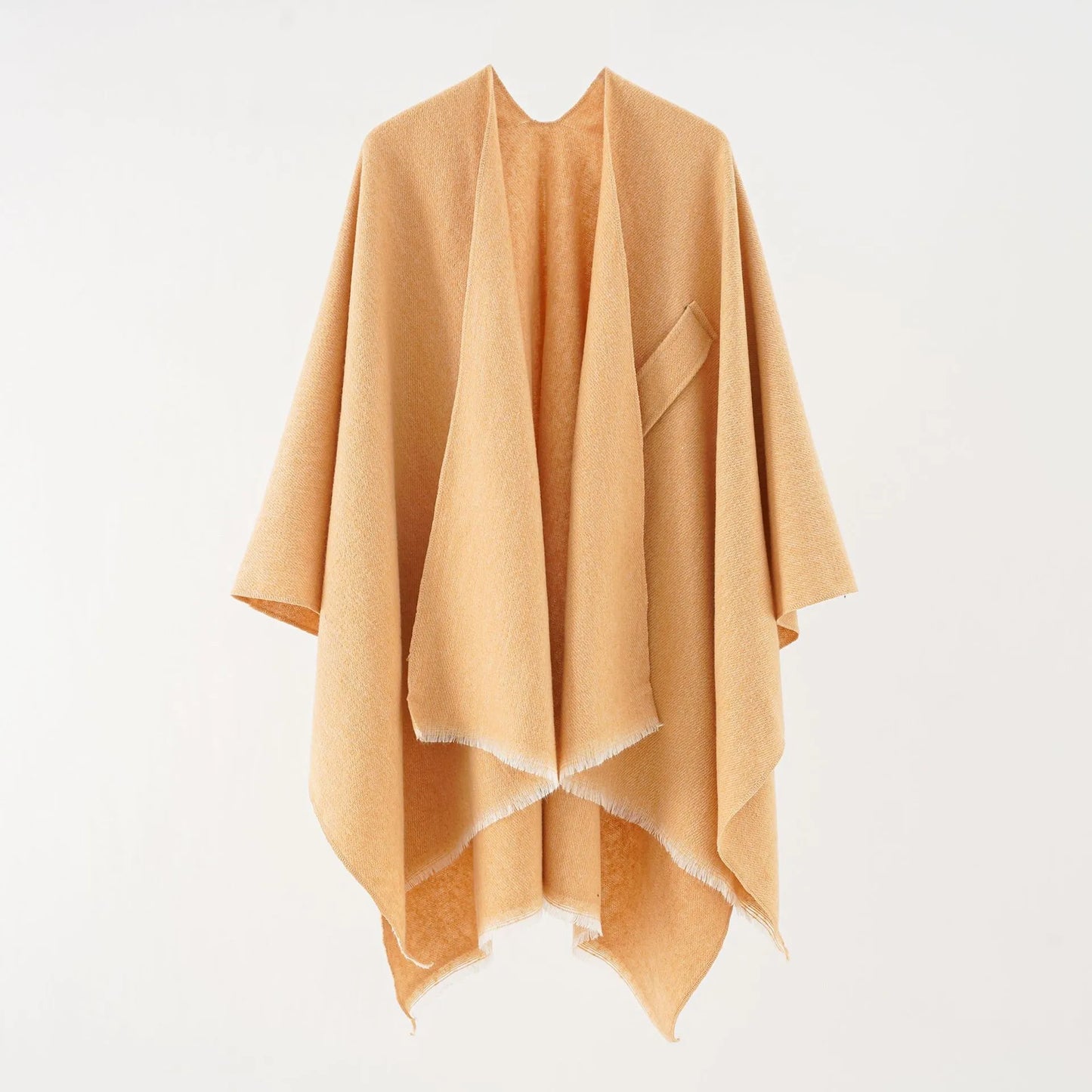 Krohn-e | Kaschmir Poncho Retro & Stilvoll