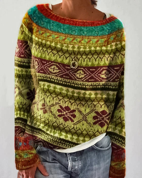 Krohn-e | Bunt und modischer Pullover