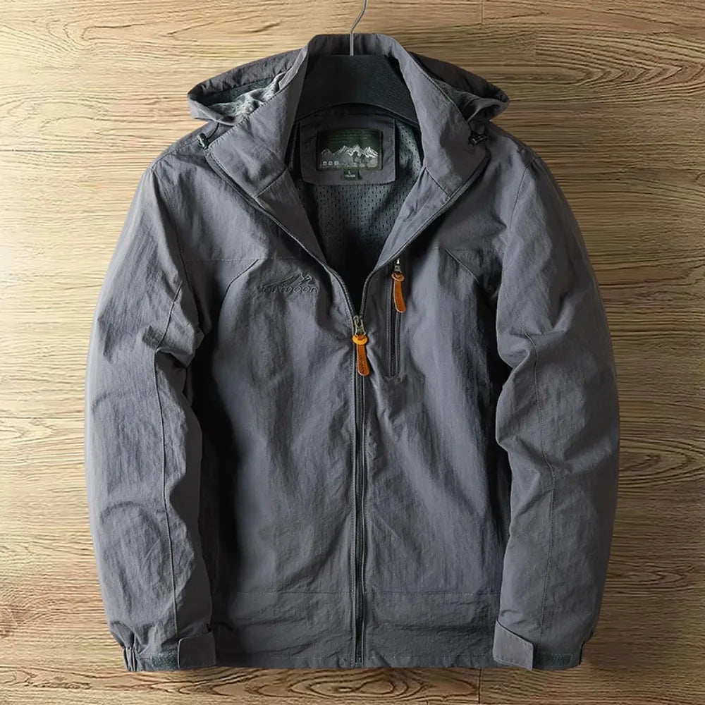 Krohn-e | Herren Outdoorjacke wasserdicht atmungsaktiv