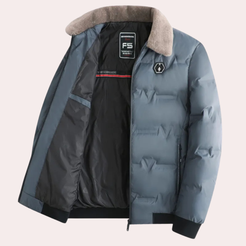 Herren Winterjacke von Justin: stylish und warm
