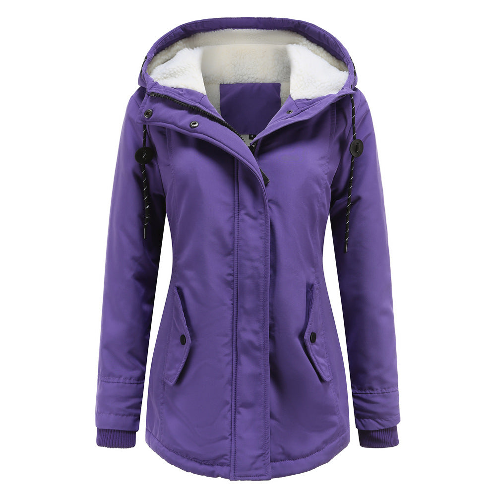 Krohn-e | Damen Winter Regenjacke