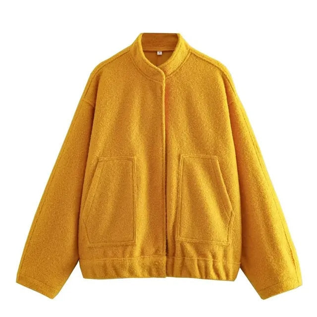 Krohn-e | Sportliche Bomber Jacke Damen