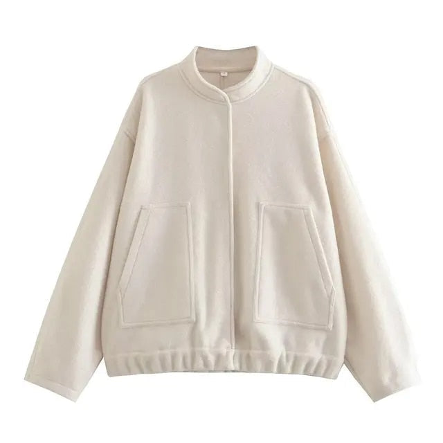 Krohn-e | Sportliche Bomber Jacke Damen