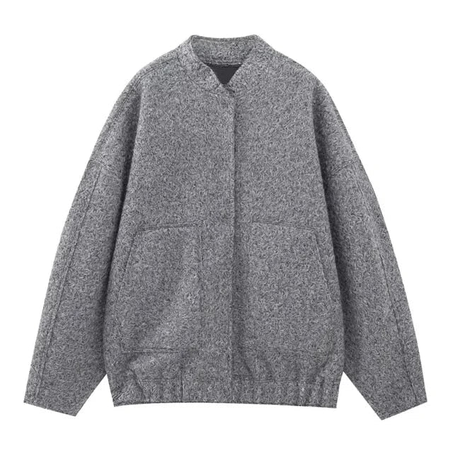 Krohn-e | Sportliche Bomber Jacke Damen