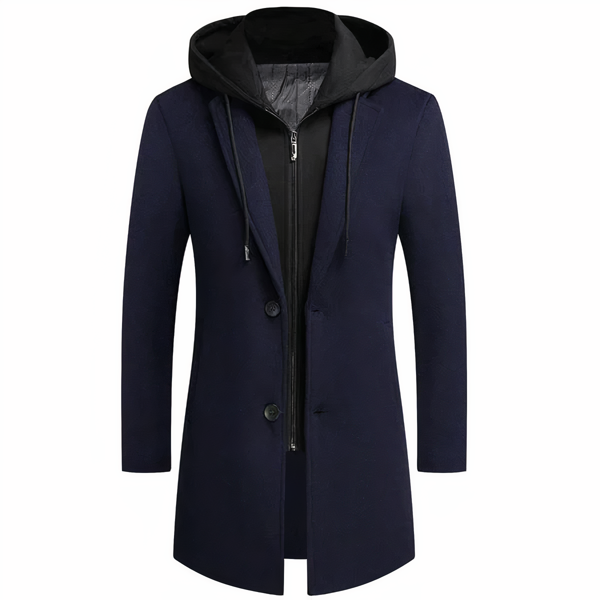 Krohn-e | Wolltrenchcoat für Herren
