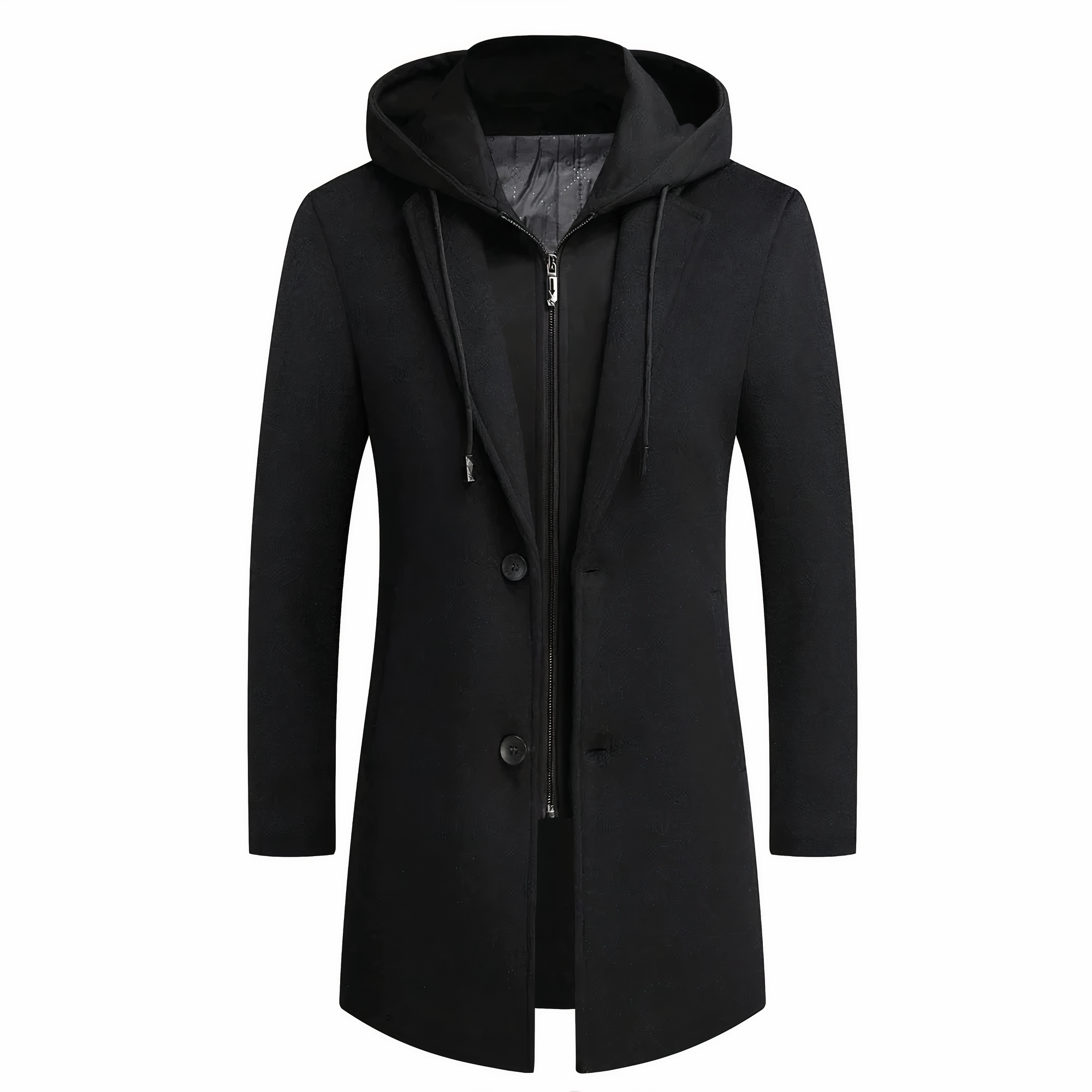 Krohn-e | Wolltrenchcoat für Herren