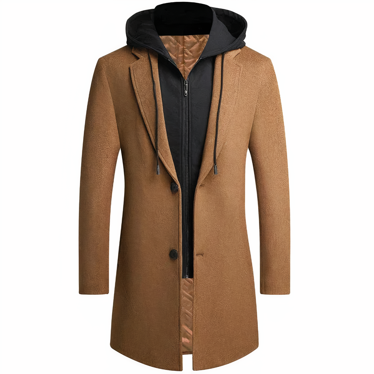 Krohn-e | Wolltrenchcoat für Herren