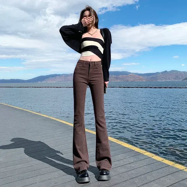 Krohn-e | Bequeme Damenhose Aus Sanftem Denim