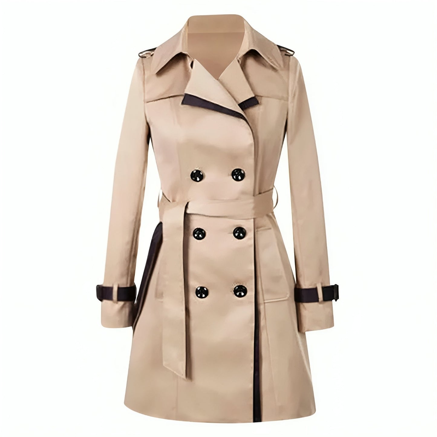 Stilvoller Winter-Trenchcoat von Marjin