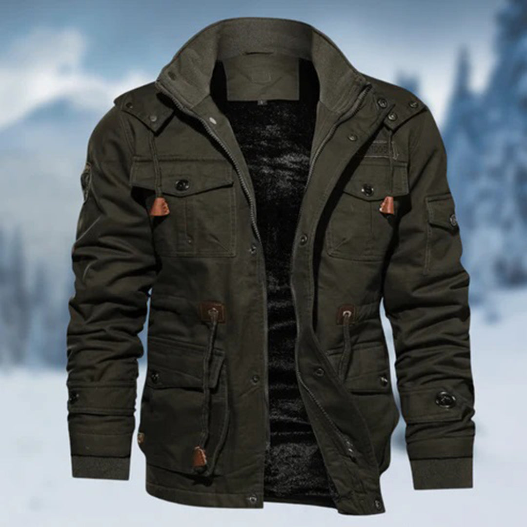 Krohn-e | Lässige Knöpfbare Kapuzenjacke für Frauen Perfekt für Herbst Winter