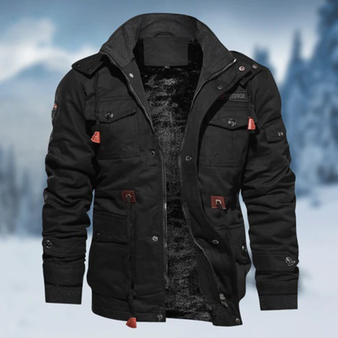 Krohn-e | Lässige Knöpfbare Kapuzenjacke für Frauen Perfekt für Herbst Winter