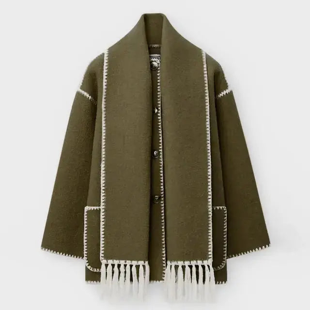 Krohn-e | Jacke mit Schalkragen