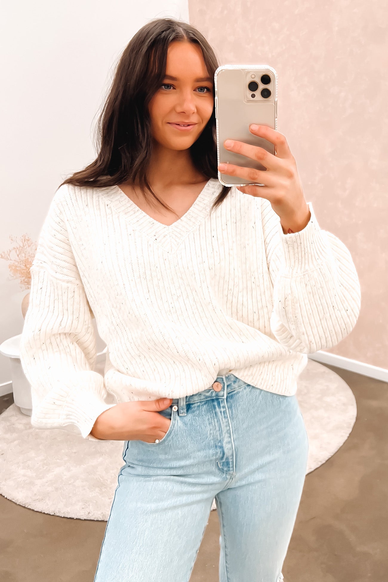Krohn-e | V - Ausschnitt Strickpullover