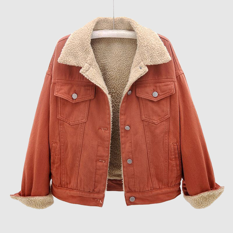 Krohn-e | Denimjacke Aus Samt