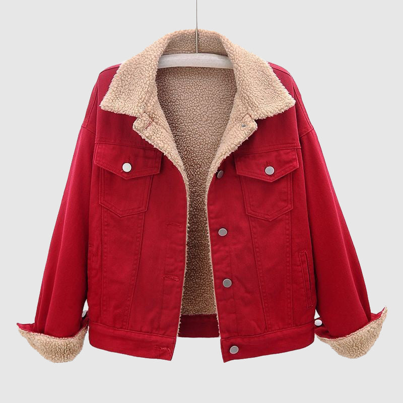 Krohn-e | Denimjacke Aus Samt