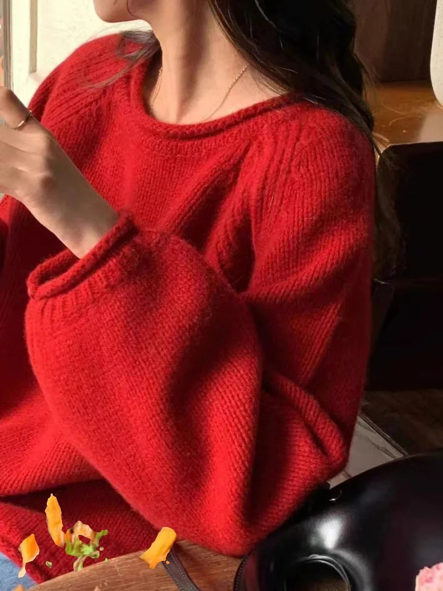 Krohn-e | Übergroßer Strickpullover für lässigen Komfort