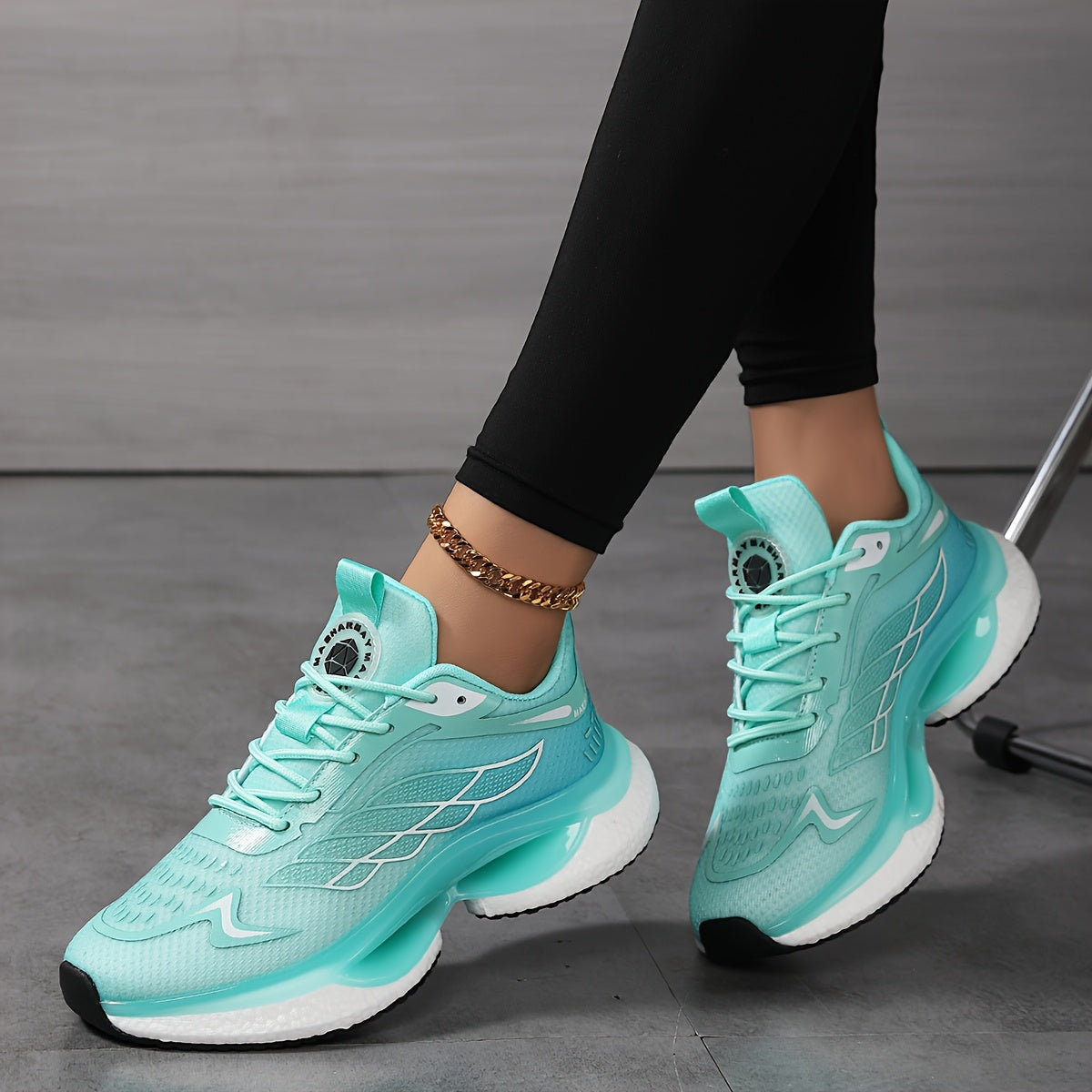 Damen-Sneaker: leicht, atmungsaktiv, rutschfeste Sohle