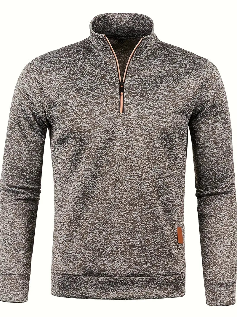 Nicolas™ Langarm-Fleece-Pullover