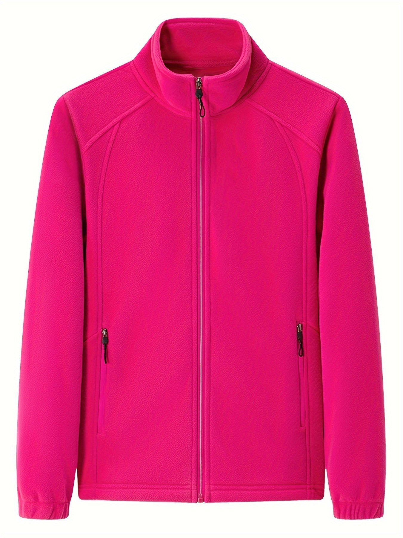Krohn-e | Außenjacke Aus Fleece mit Stehkragen und Langen Ärmeln