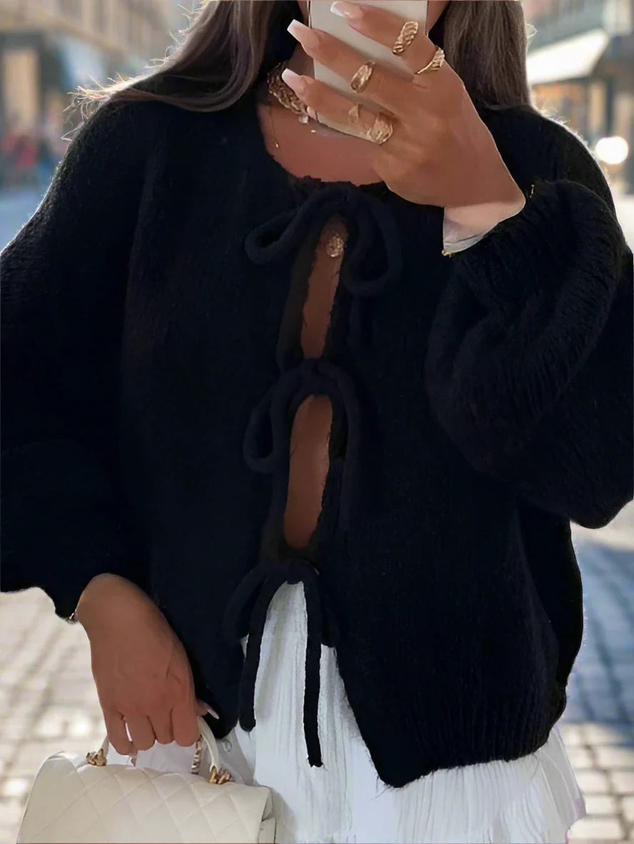 Krohn-e | Gemütlicher, weicher Strickcardigan für täglichen Komfort und Stil