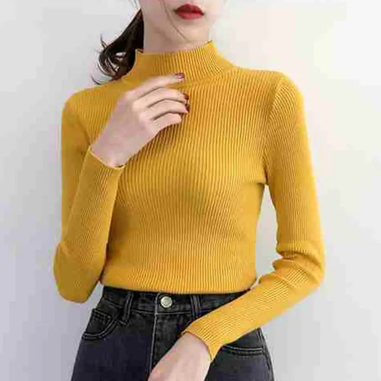 Krohn-e | gerippter Wollpullover für Damen