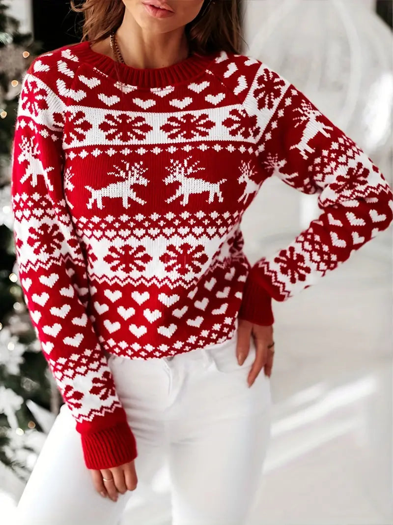 Krohn-e | Eleganter Weihnachtspullover