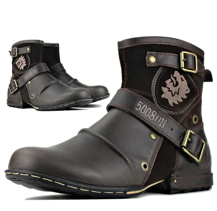 Krohn-e | Herrenstiefel mit Robuster Sohle
