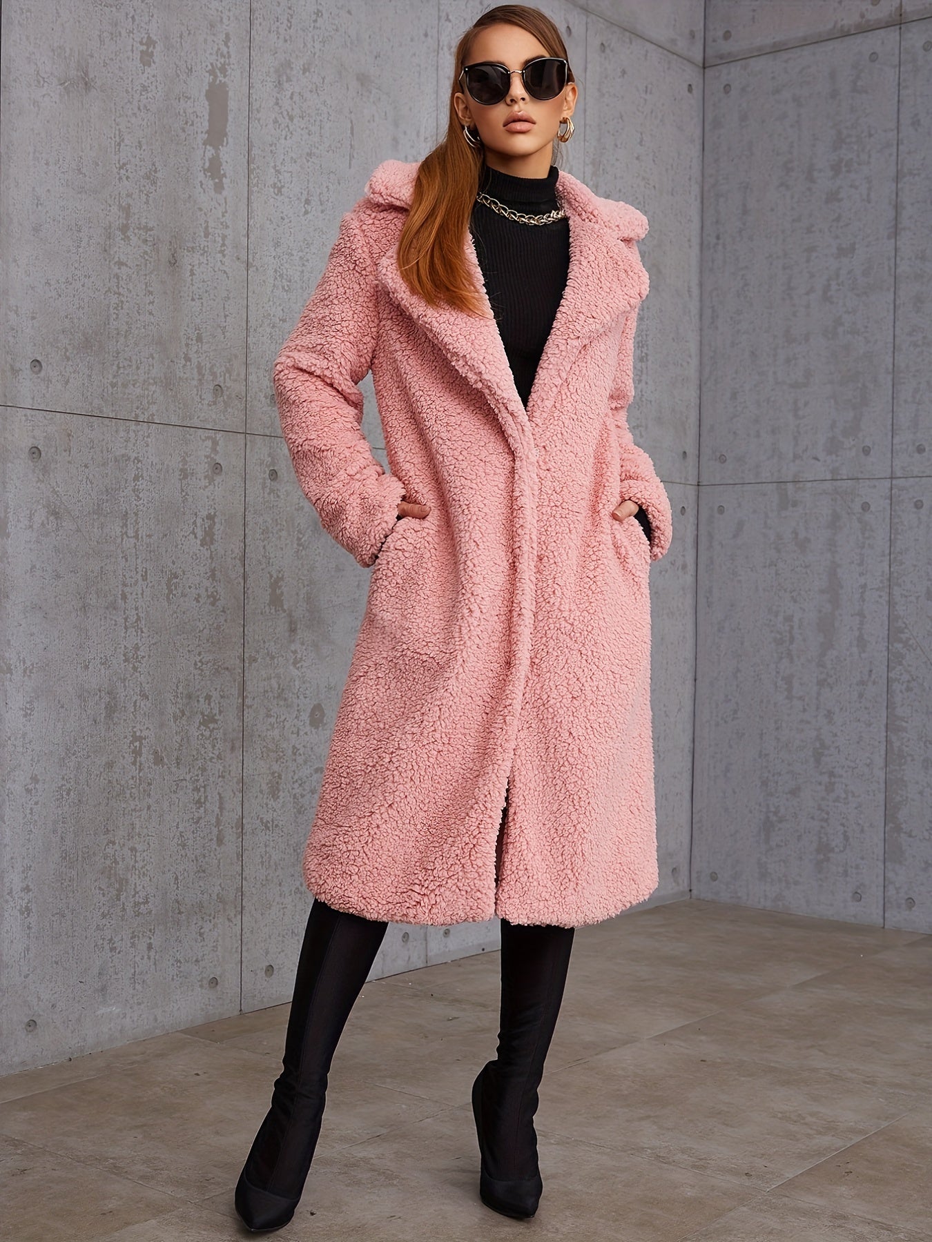 Krohn-e | Teddy - Mantel - Kuscheliger Winter - Traum