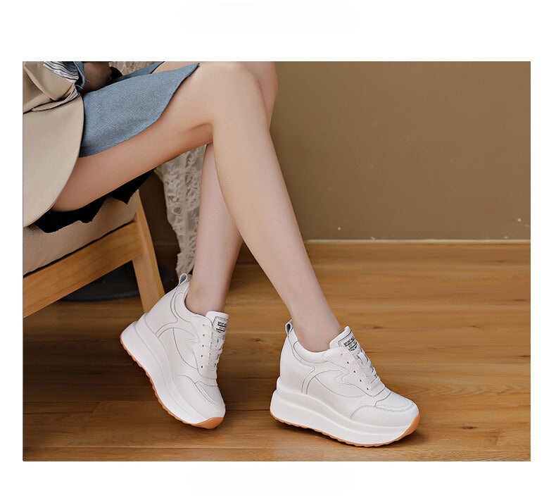 Damen-Sneaker in Plateau-Optik aus London