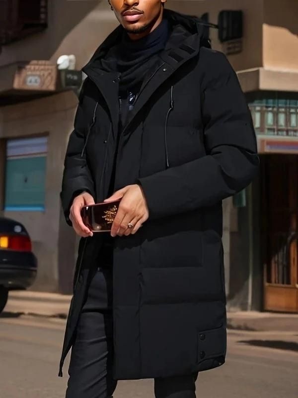 Krohn-e | Winterjacke mit Kapuze Polyester Warm, Elegant
