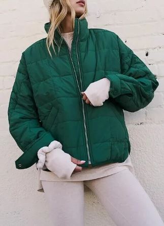 Krohn-e | Gepolsterte Jacke mit Stehkragen