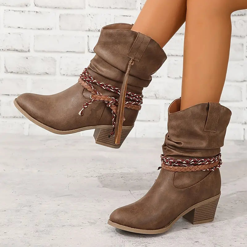 Krohn-e | Rustikale Charme Cowboy Stiefel