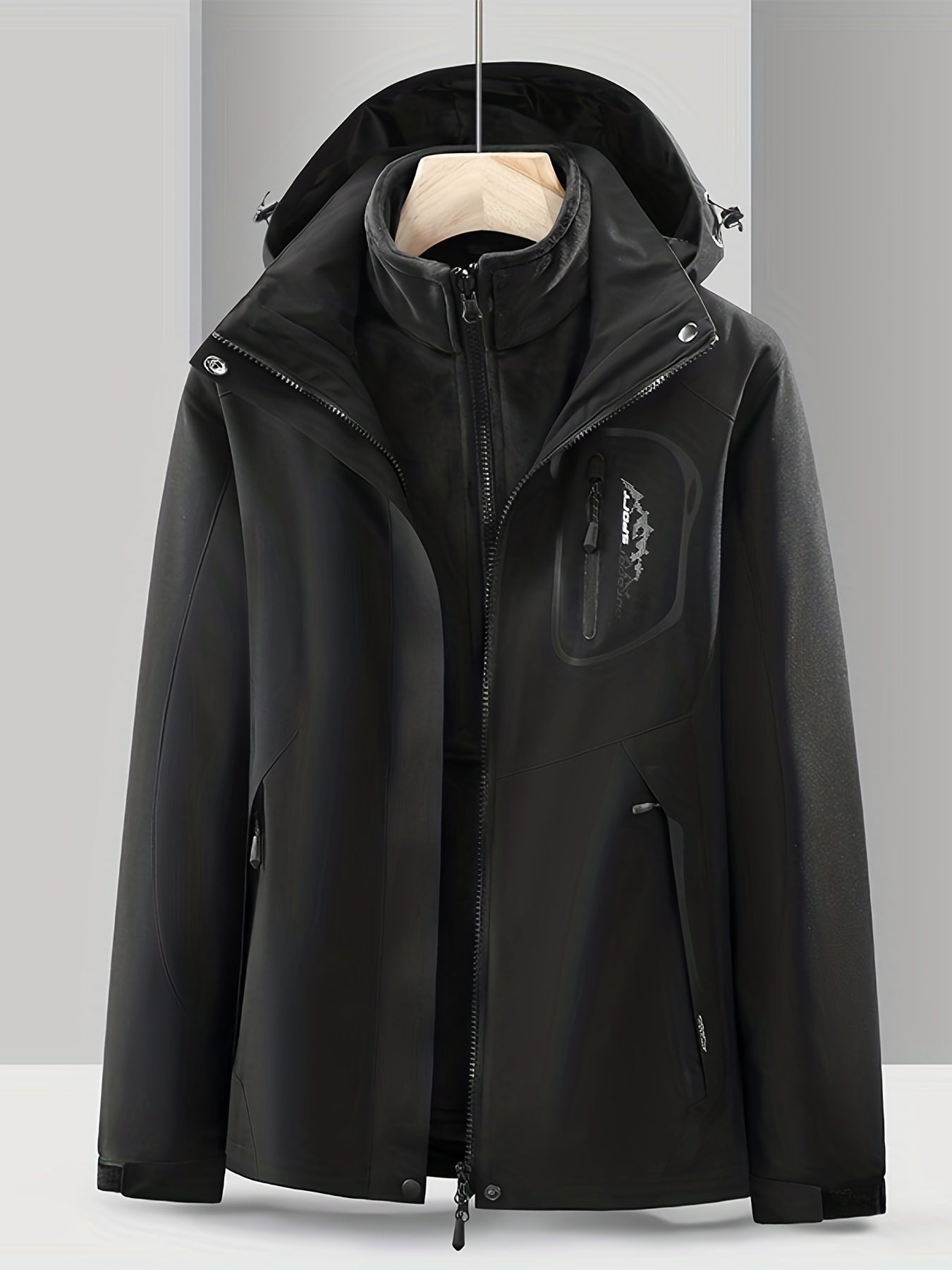 Krohn-e | 3-In-1 Wasserdichte Jacke