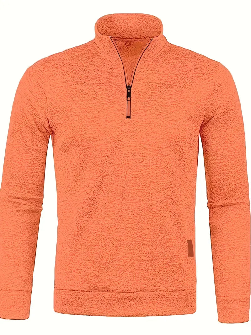 Nicolas™ Langarm-Fleece-Pullover