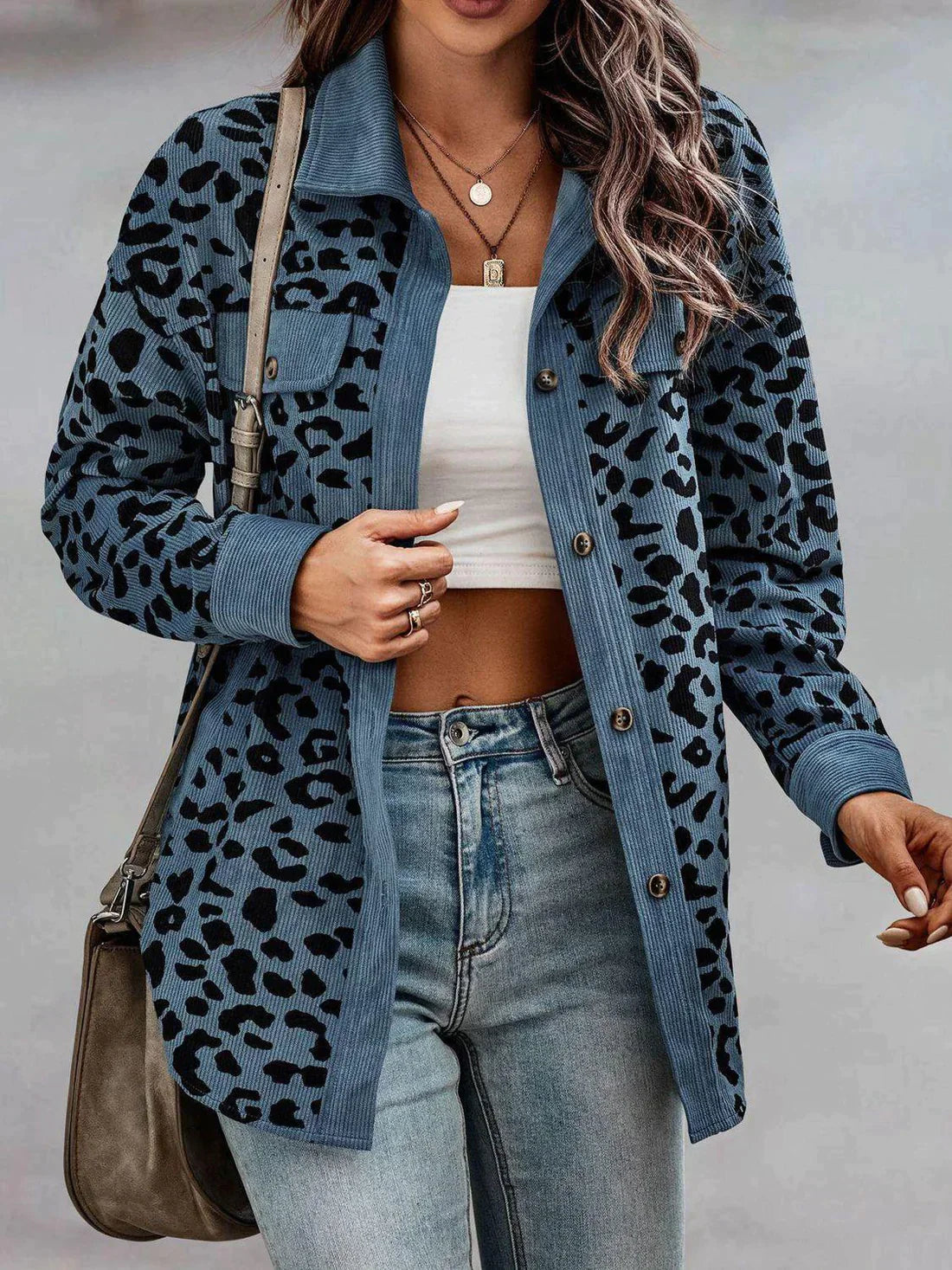 Krohn-e | Leopardjacke für Auffällige Outfits