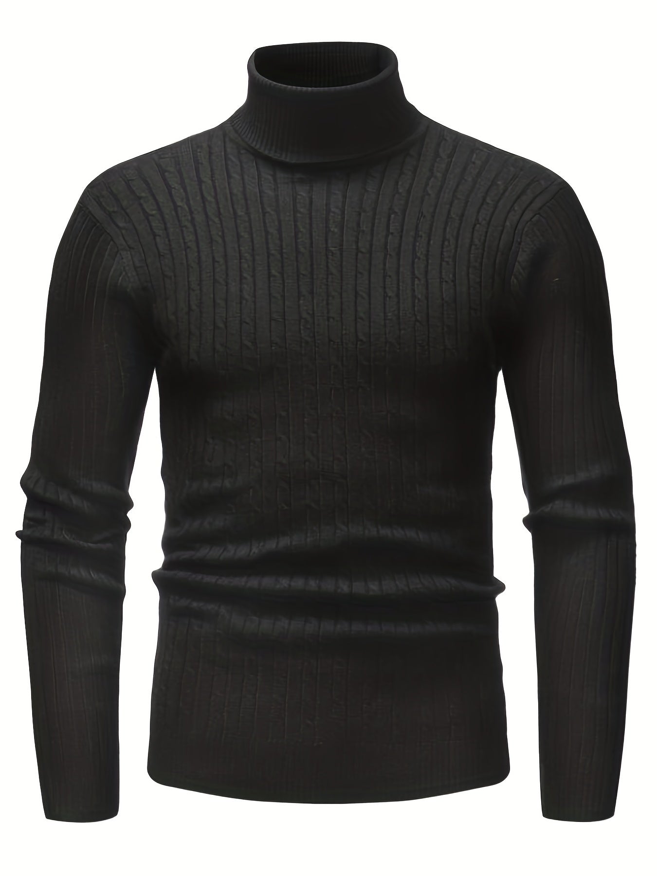 Krohn-e | Kabelstrick Rollkragenpullover Weich und Warm Perfekt für Herbst und Winter
