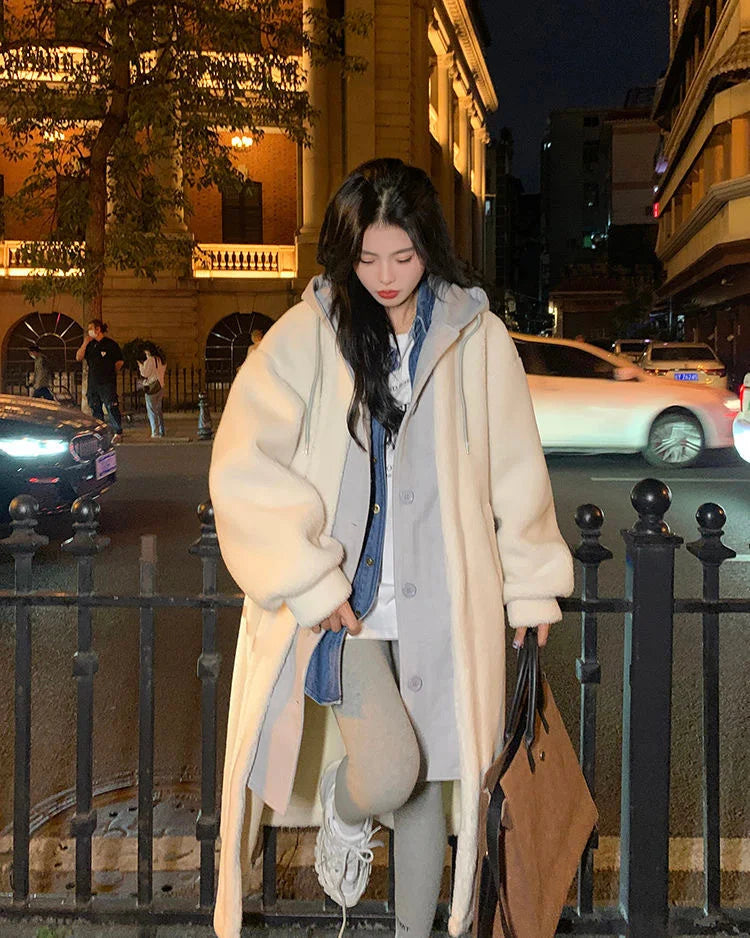 Krohn-e | Lammwoll-Hoodiejacke