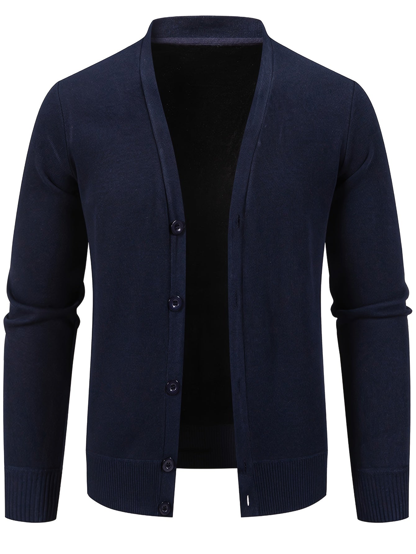 Krohn-e | Klassische Cardigan Baumwolle Elegant und Vielseitig