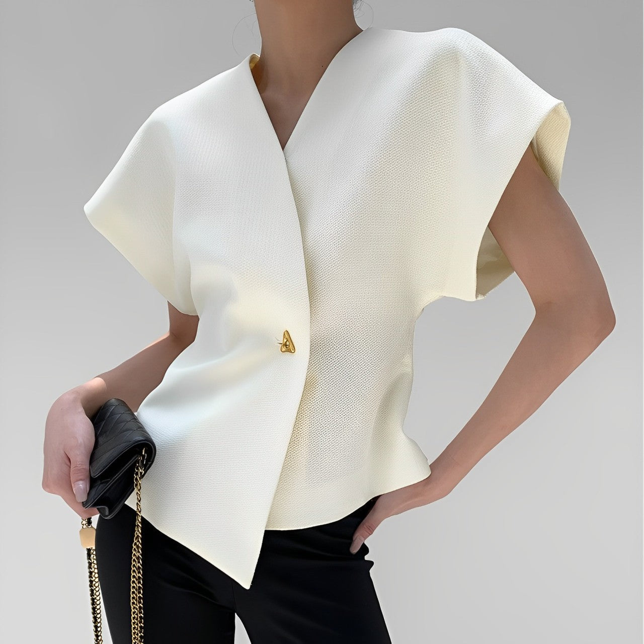 Asymmetrisches Figurtop von Alva