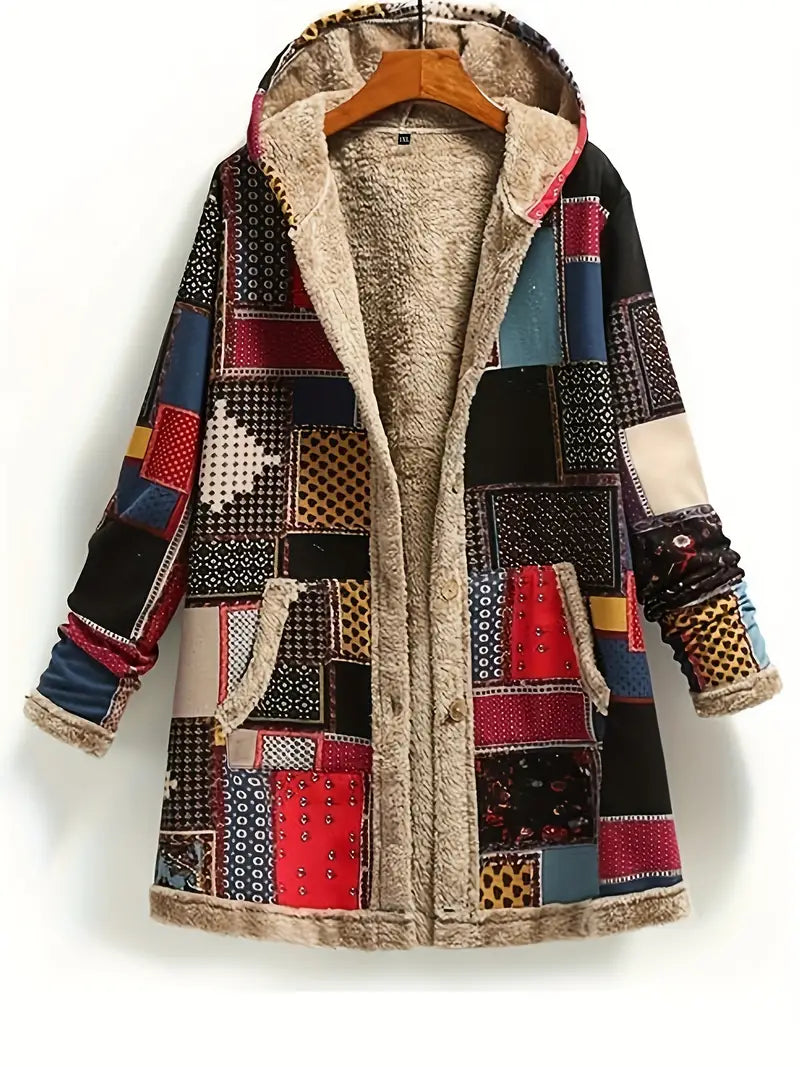 Krohn-e | Retro Patchwork Winterjacke