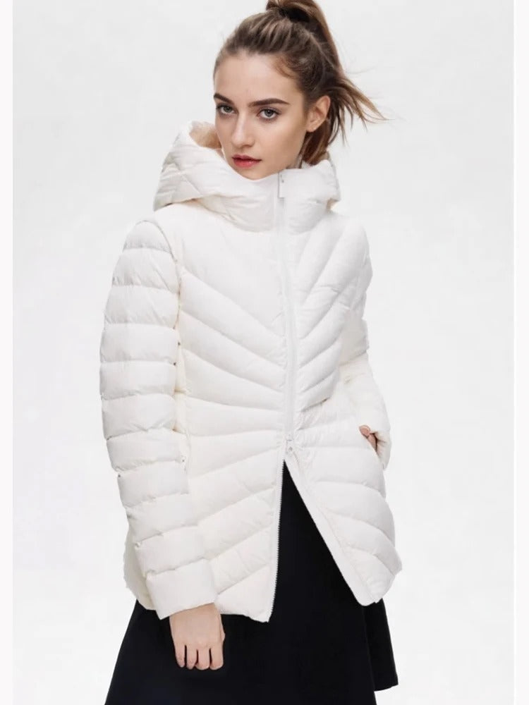 Krohn-e | Leichte gesteppte Jacke mit Kapuze
