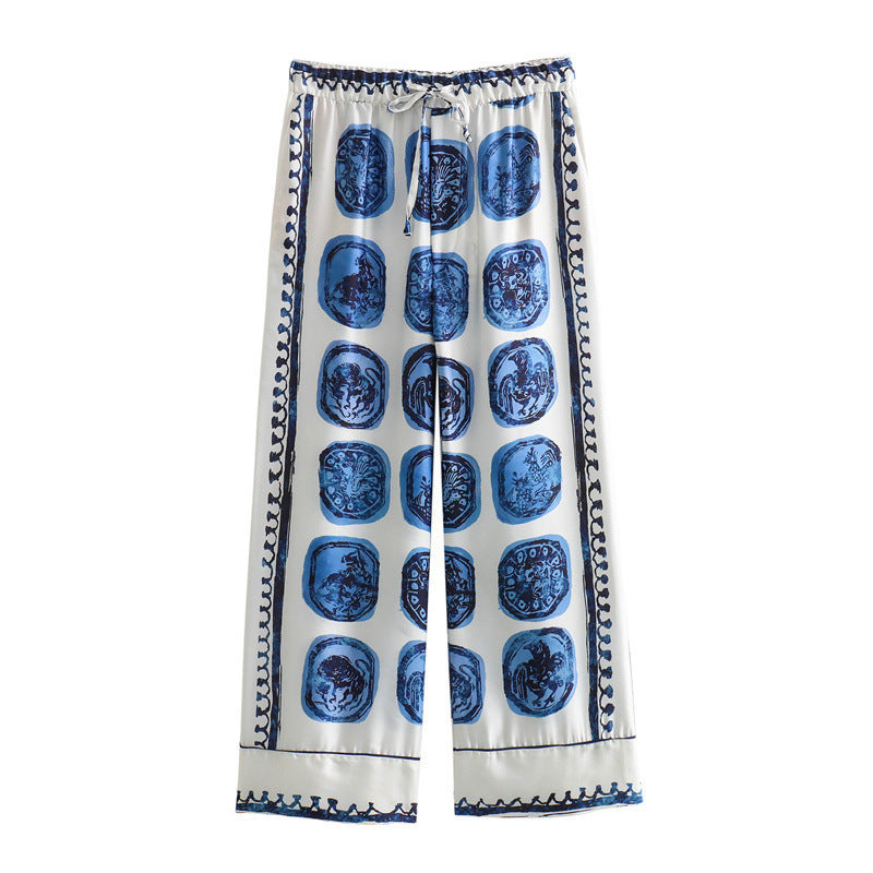 Satin Set für Damen von Fudus | bedruckt