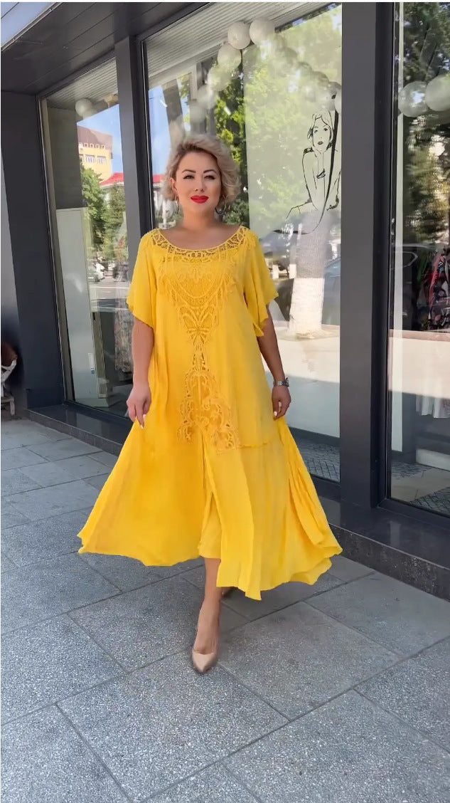 Retro-Swingkleid von Fudus in großer Größe