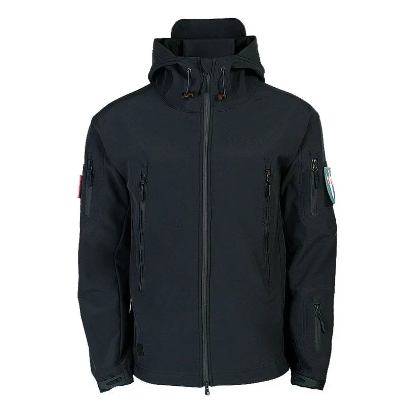 Krohn-e | Wasserdichte Softshell-jacke Polyester Robust, Winddicht
